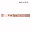 Rose Gold Team Bride Sash