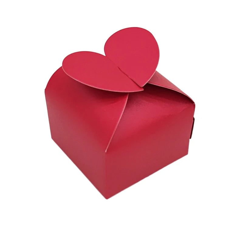 Heart-Shaped Wedding Favor Boxes