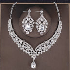 Crystal Bridal Crown Jewelry Set
