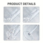 Crystal Pearl Champagne Glass Set