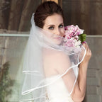 Short Bridal Veil with Comb