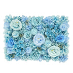 Silk Rose & Peony Flower Wall Panel