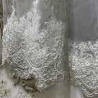 Fingertip Bridal Veil with Comb