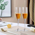 Personalized Mr & Mrs Champagne Flutes