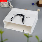 Custom White Shopping Gift Bags