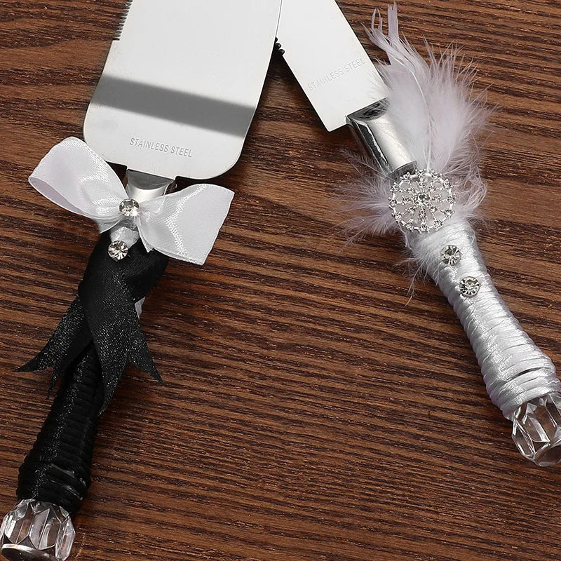 Elegant Stainless Steel Cake Knife