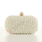 Pearl Beaded Bridal Clutch