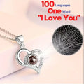 Rose Heart Necklace Gift Box