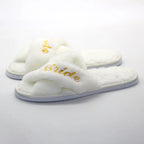 Bridal Open-Toe Slippers