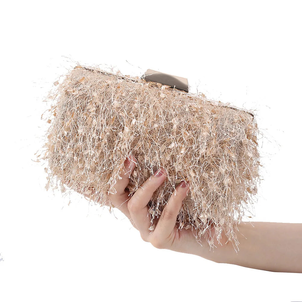 Korean Tassel Clutch Bag