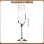 Crystal Long Stem Champagne Glass