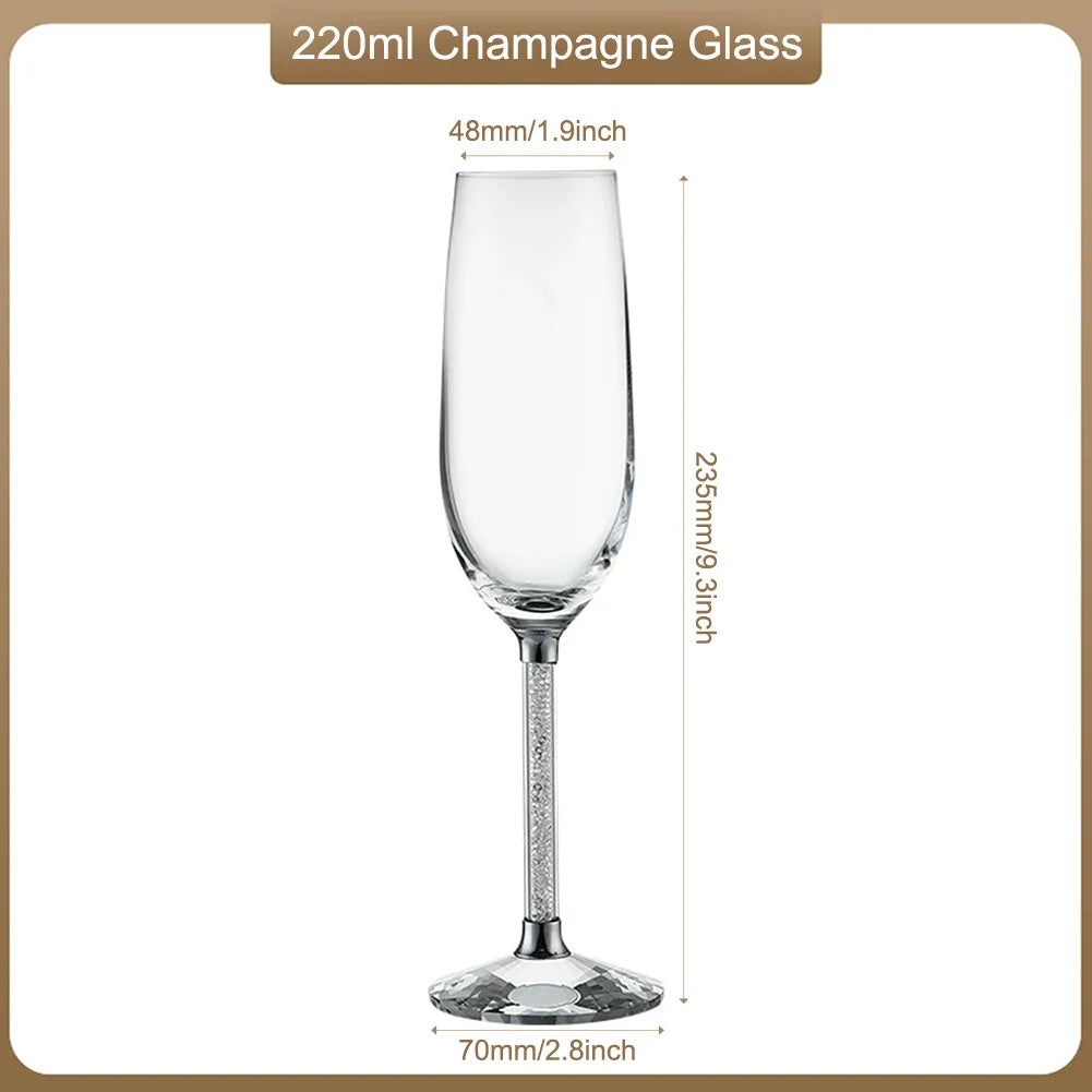 Crystal Long Stem Champagne Glass