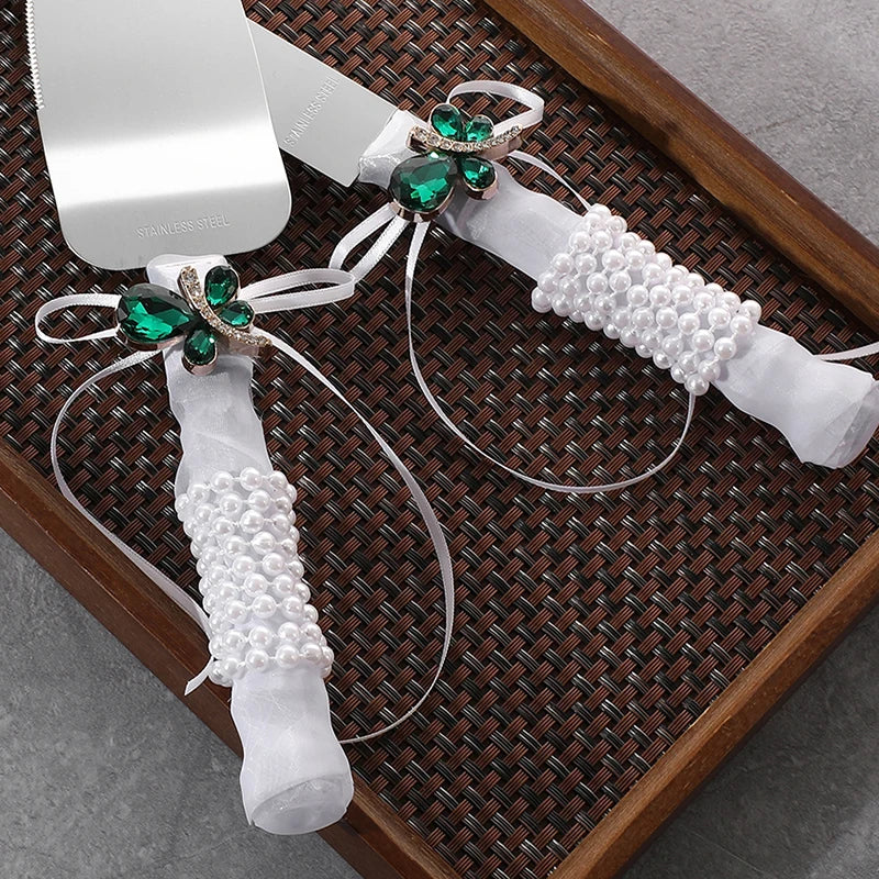 Elegant Wedding Cake Tableware Set