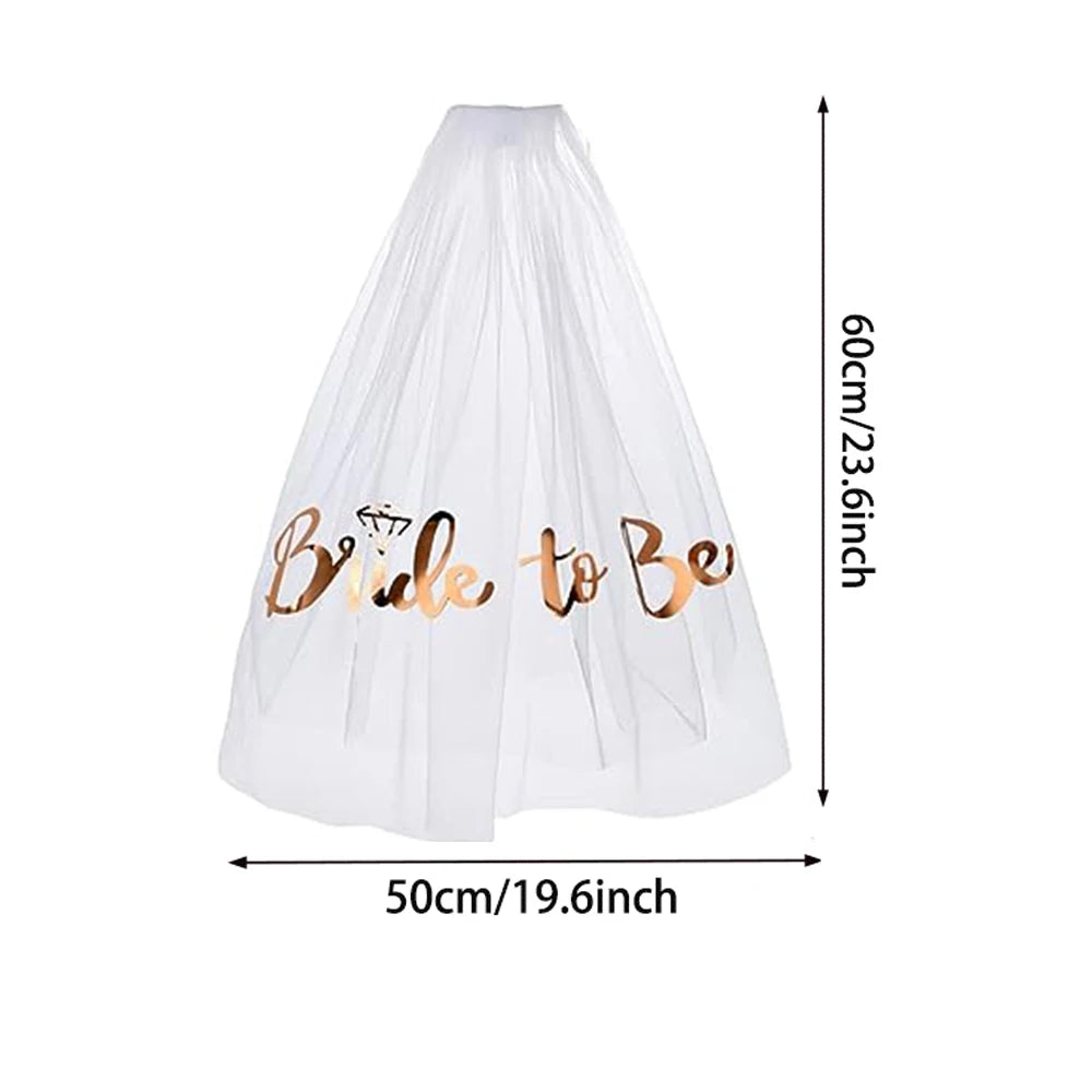 Bride To Be Sash & Veil Set