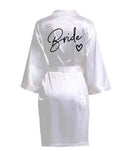 Team Bride Satin Robe