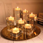 K9 Crystal Candle Holder