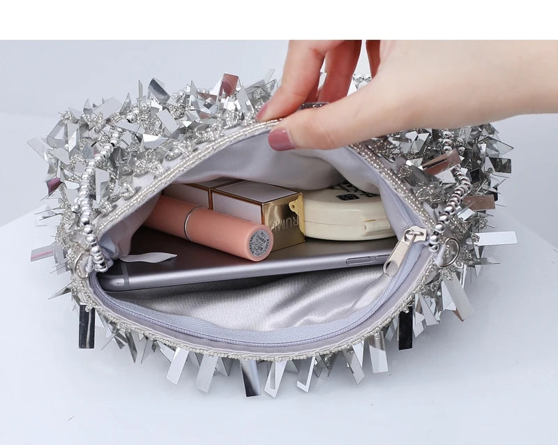 Korean Tassel Clutch Bag