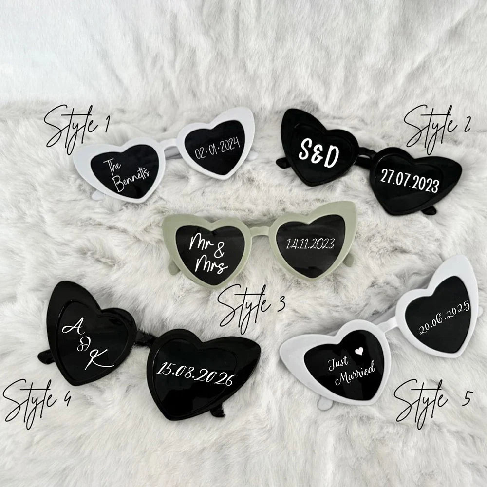 Personalized Wedding Sunglasses