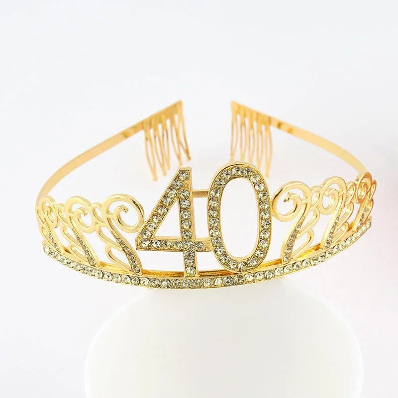 Birthday Queen Crystal Tiara