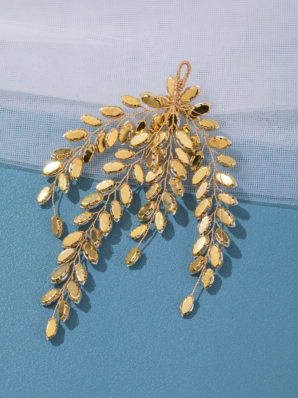 Leaf Crystal Bridal Headpiece