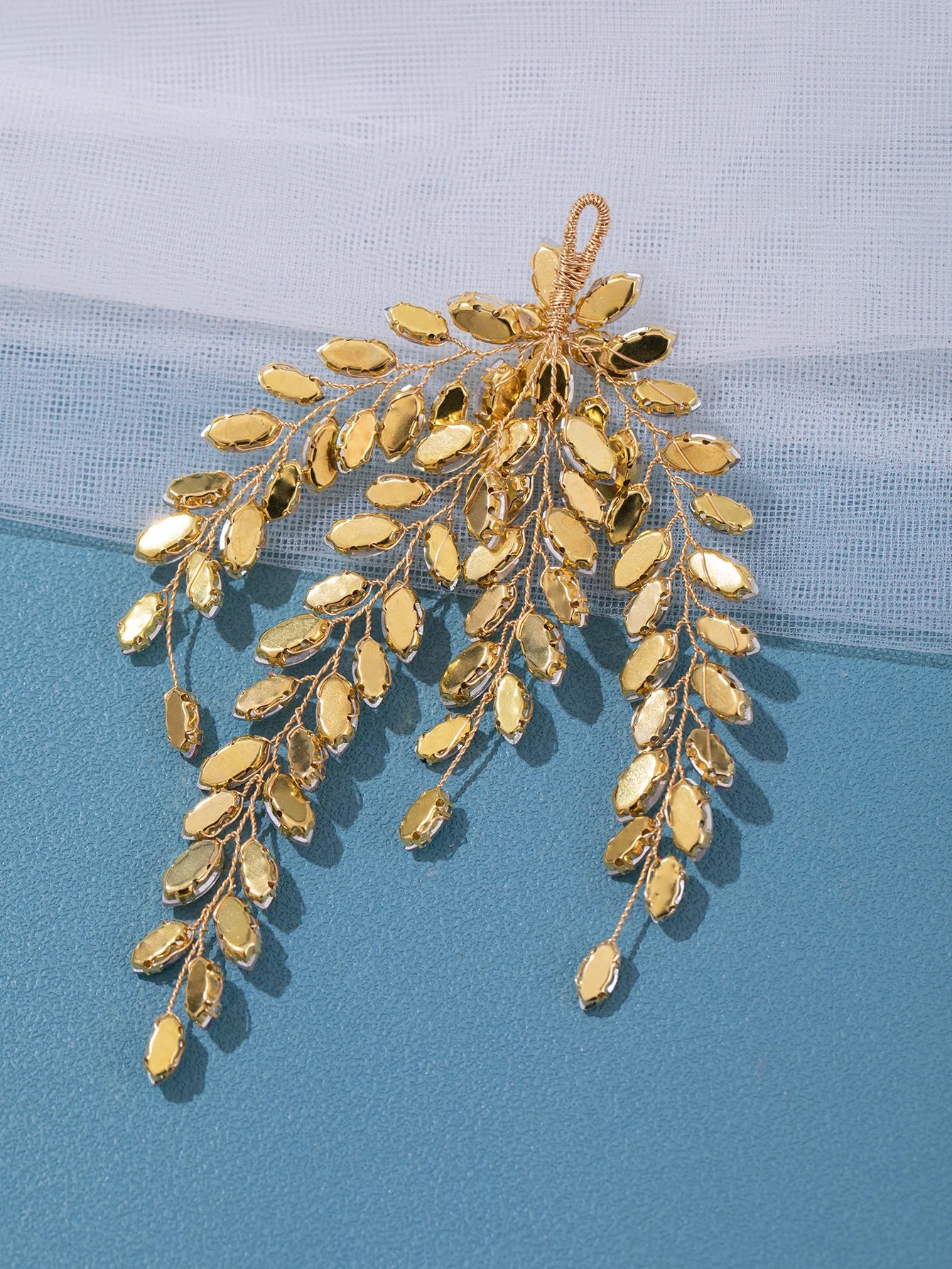 Leaf Crystal Bridal Headpiece