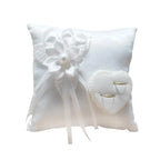 Heart Wedding Ring Pillow