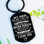 “I Love You” Romantic Keychain