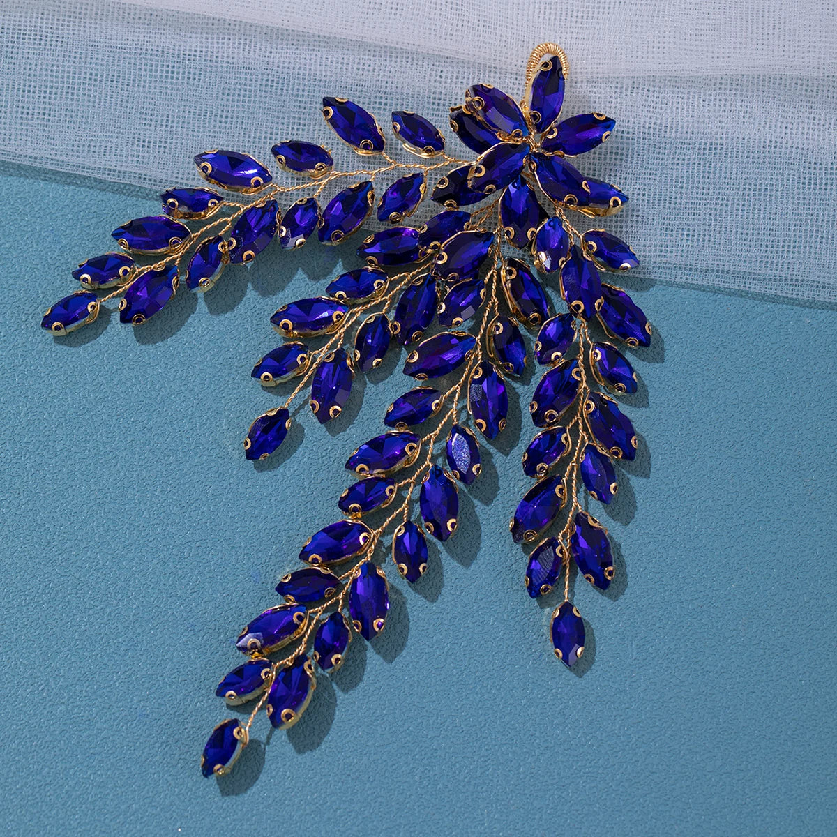 Leaf Crystal Bridal Headpiece