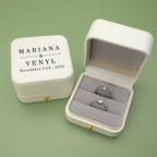 Personalized Wedding Ring Box
