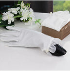 Satin & Tulle Bridal Gloves