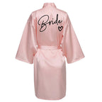 Team Bride Satin Robe