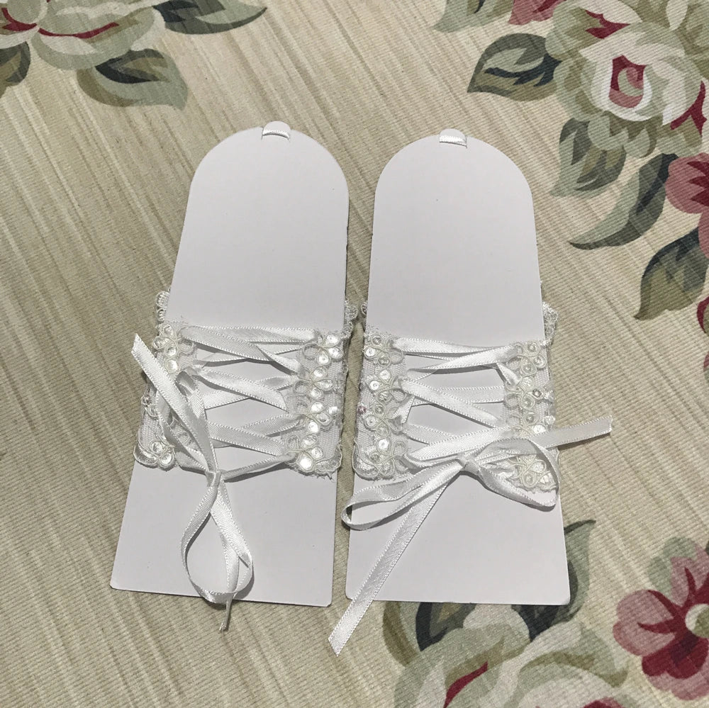 Ivory Lace Bridal Gloves
