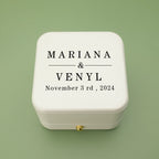 Personalized Wedding Ring Box