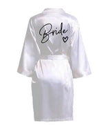 Team Bride Satin Robe