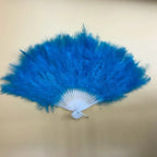 Feather Folding Bridal Fan