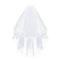 Short Bridal Veil with Comb