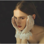 Satin & Tulle Bridal Gloves