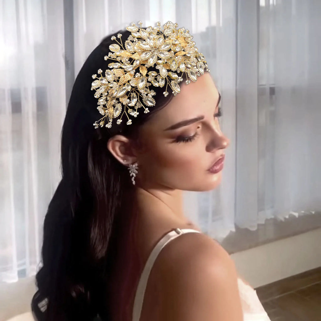 Crystal Bridal Headband Crown