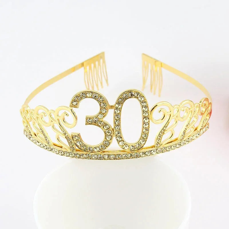Birthday Queen Crystal Tiara