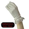 Satin & Tulle Bridal Gloves