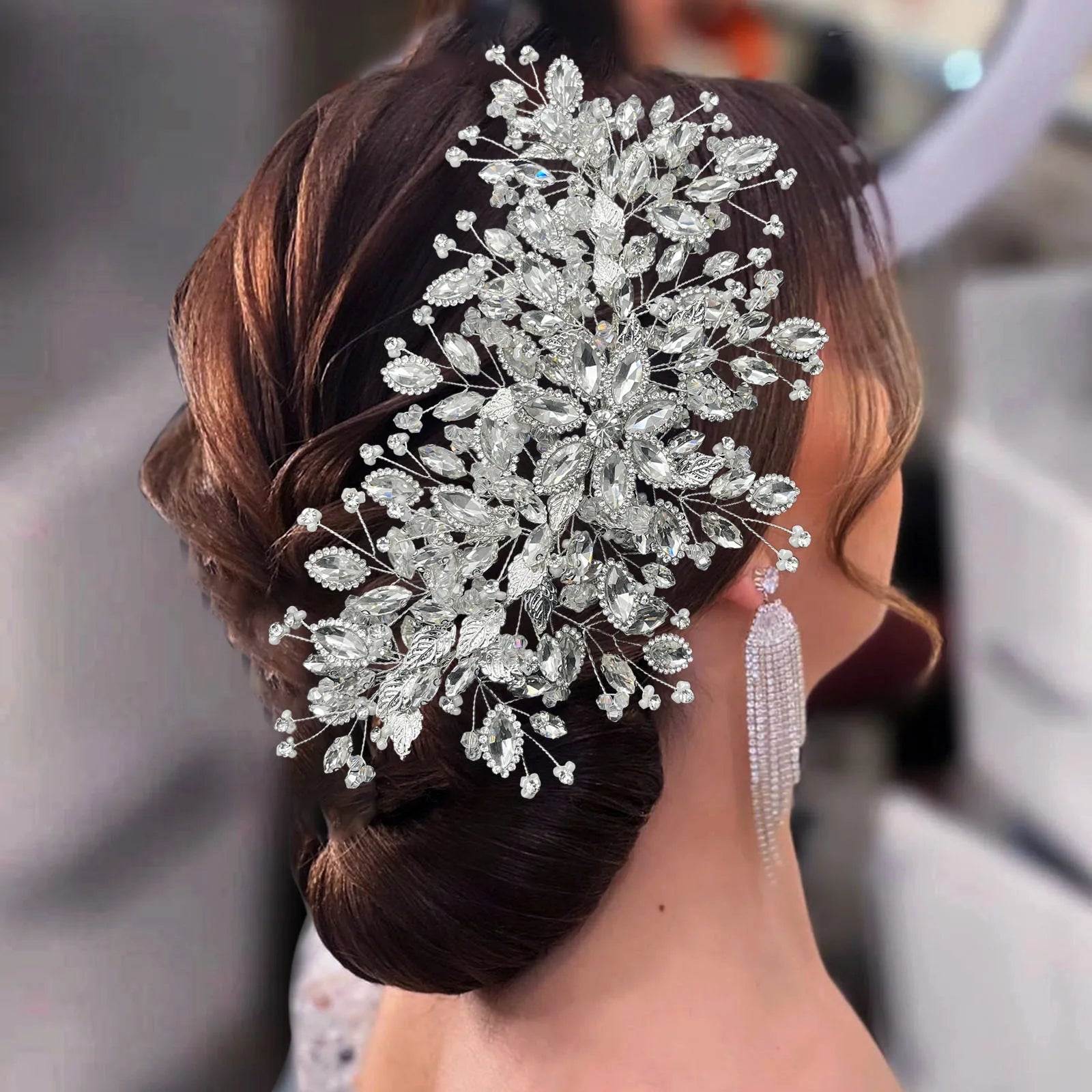 Crystal Bridal Headband Crown