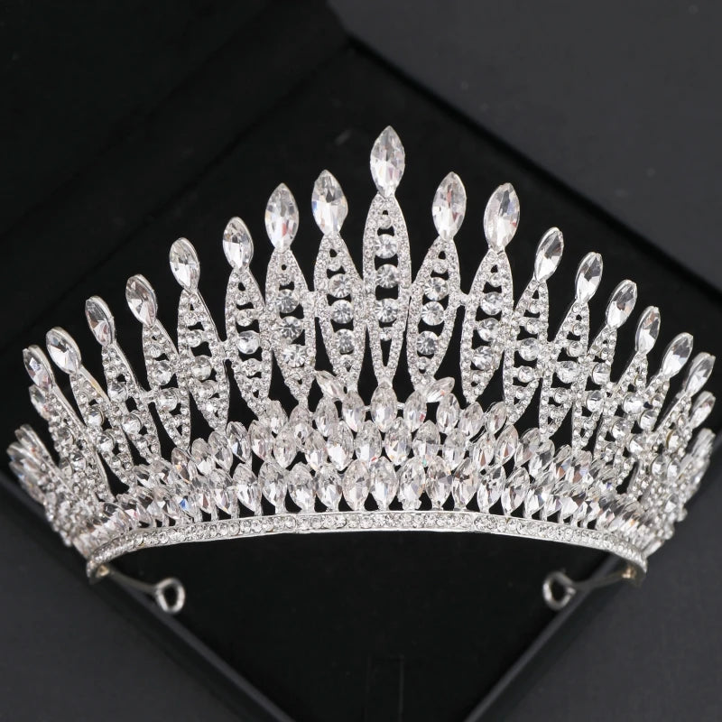 Crystal Bridal Crown Jewelry Set