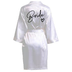 Team Bride Satin Robe