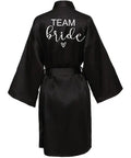 Team Bride Satin Pajama Robe
