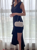 Pearl Beaded Bridal Clutch