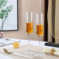 Personalized Mr & Mrs Champagne Flutes