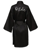 Team Bride Satin Pajama Robe