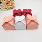 Heart-Shaped Wedding Favor Boxes