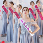 Bride Satin Bachelorette Sash