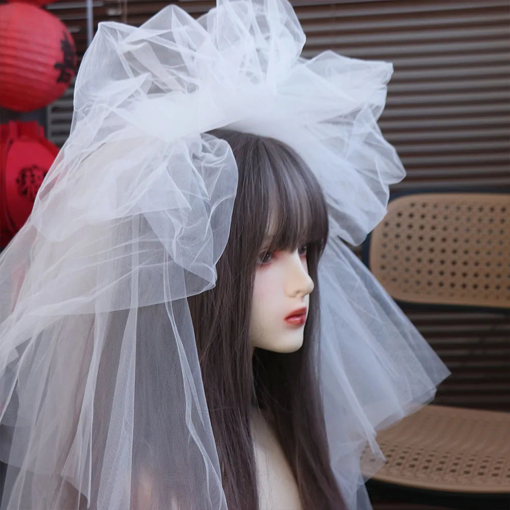 Multi Layer Bridal Veil with Comb